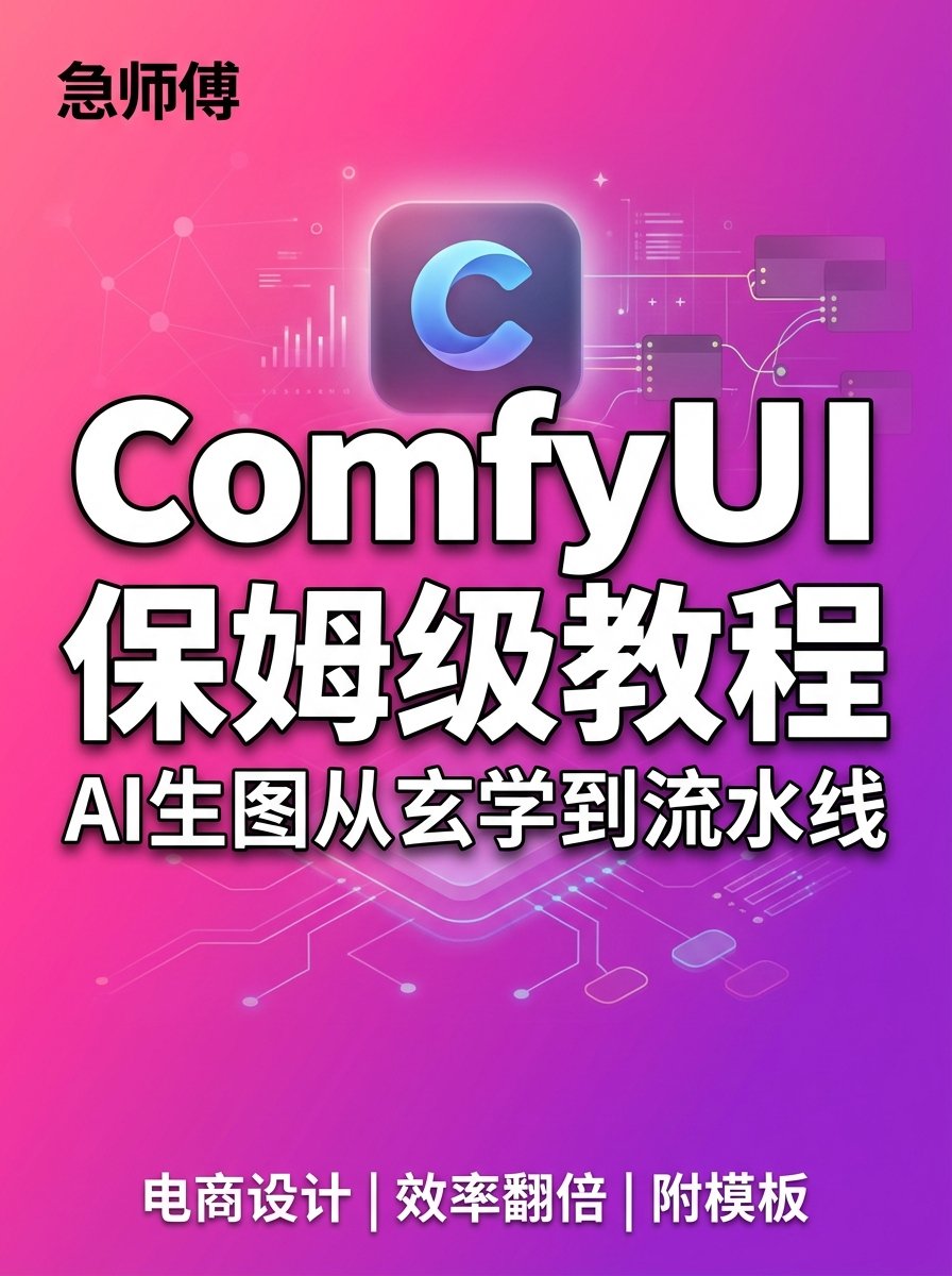 ComfyUI 工作流保姆级教程:从零搭建 AI 生图流水线