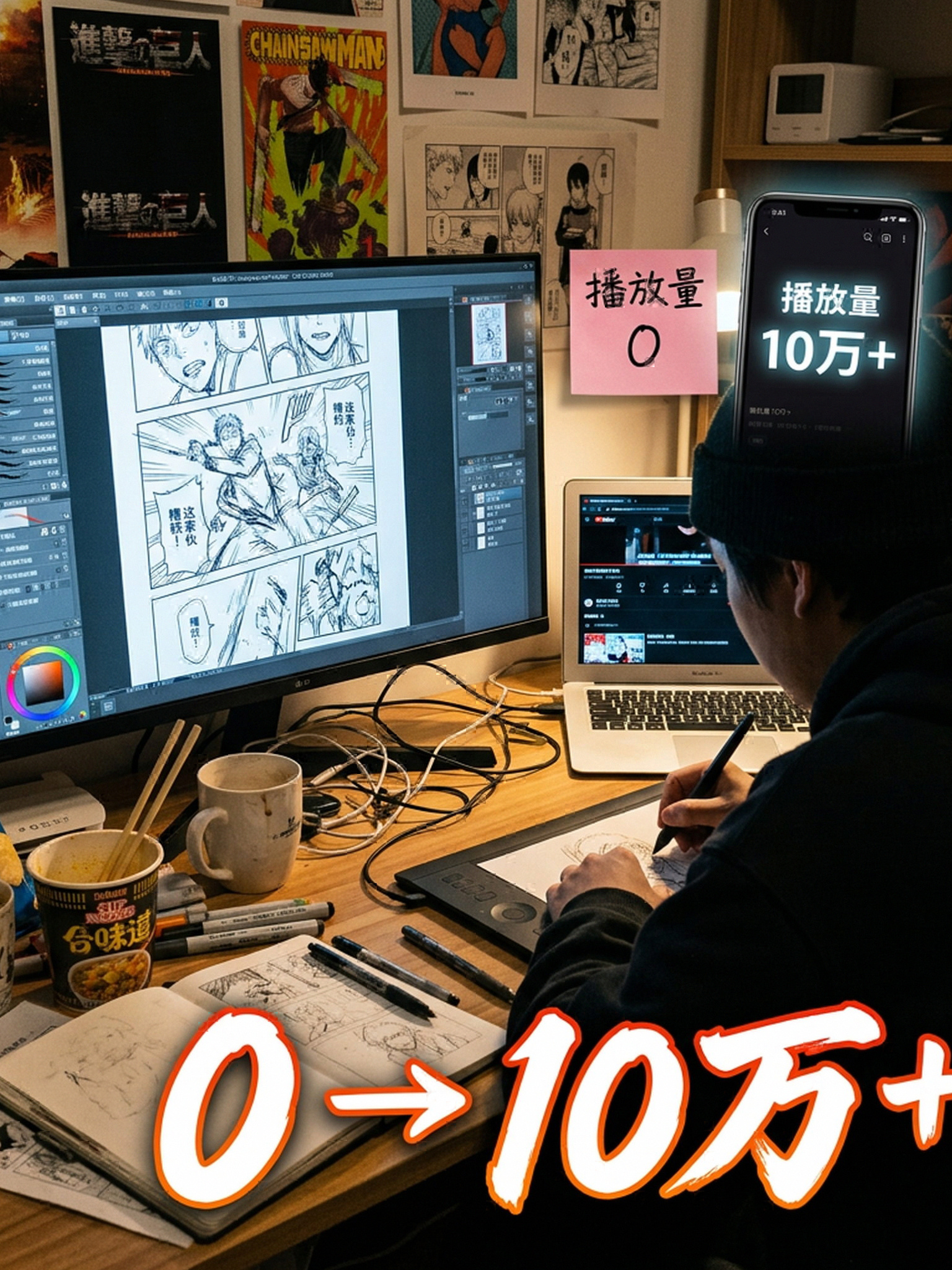 做内容3个月播放量0,直到试了这个